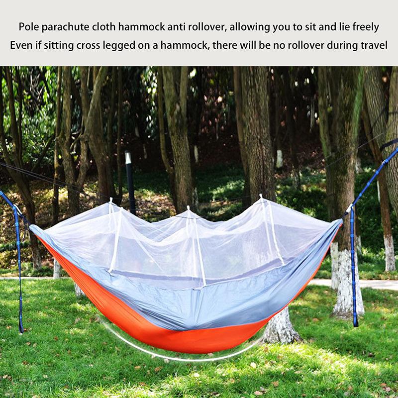 Camping Hammock With Mosquito Net Sleeping Tent Hammock Suitable Camping Hammock Outdoor Furniture For Garden