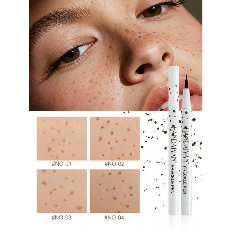1ml Natural Freckle Pen, High Pigment & Waterproof, Easy To Apply, Creates Refined Makeup Look, Suitable For Parties, Festivals, Daily Makeup