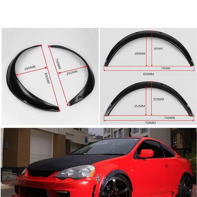 General Purpose Modified Wide-body Wheel Eyebrows for Automobiles, Cars, SUVs, Off-road Vehicles, Widened Decorative Wheel Eyebrows