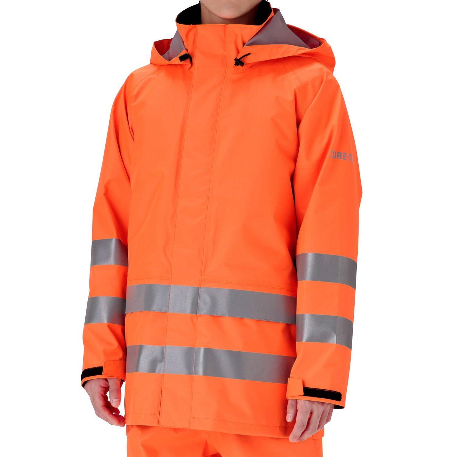 

Дощовик Rain Verde Куртка високої видимості Флуоресцентний помаранчевий M [Midori Anzen] N(R) Gore-Tex