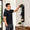 Wall Mounted Baseball Cap Rack Strong Adhesive Hat Organizer Multi Layer Hat Storage Holder Space Saving Wall Hook