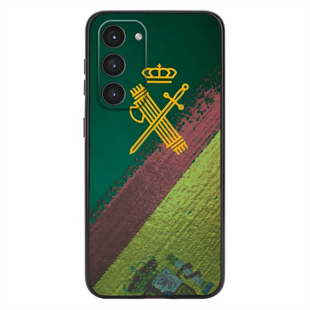 Spanish Guard Civil Emblem Phone Case For Samsung Galaxy A20,21s,22,31,32,52,53,72,73,80,91 Soft Silicone Black Cover