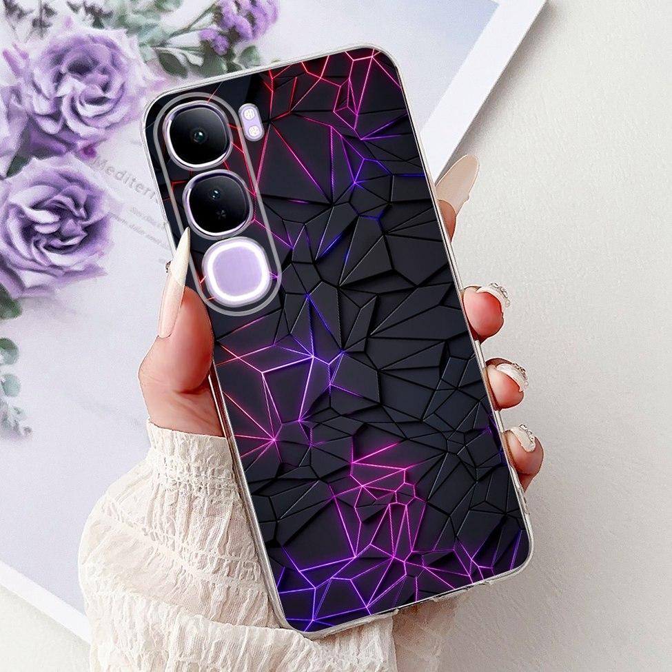 Clear For Vivo V40 Lite IDN Case 4G 5G Cute Cartoon Cool Luxury Funny Boys Girls Phone Case For vivo V40 Lite 5G IDN Back Cover