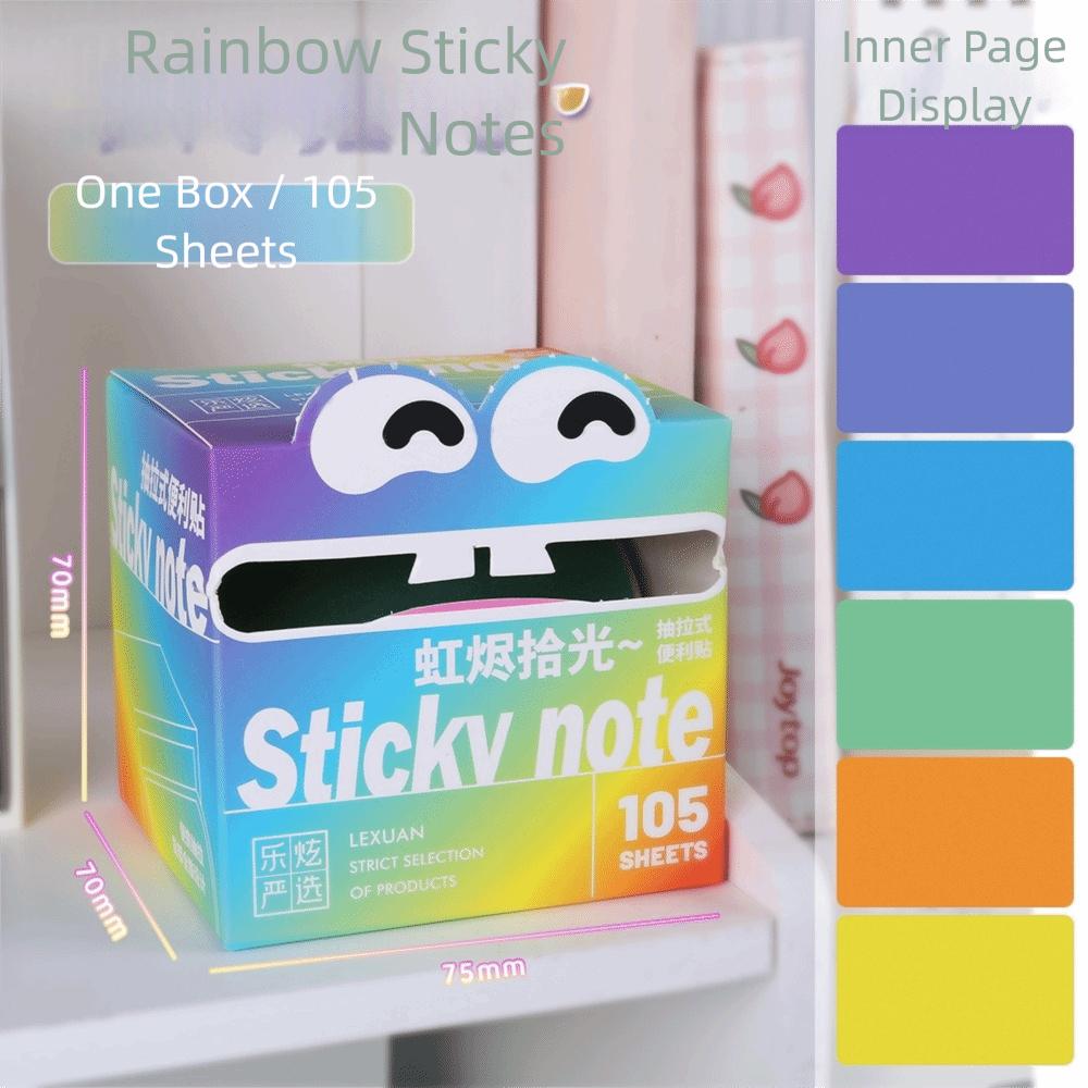 Pull Out Design Memo Pad Paper Dopamine Planner Schedule Stickers  Office School Supplies