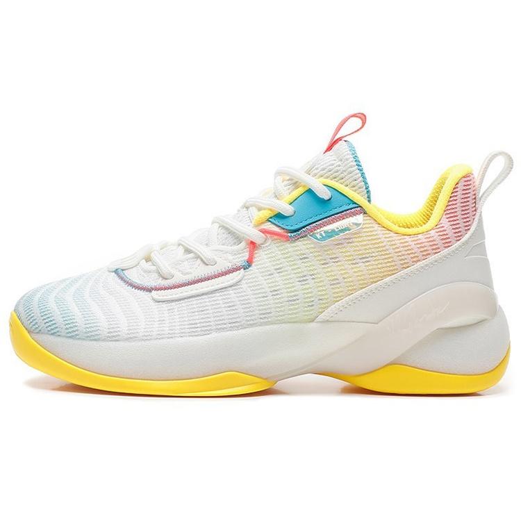 ANTA Light Cavalry 7  White Yellow Blue  Men s 112221606-4 EU 43