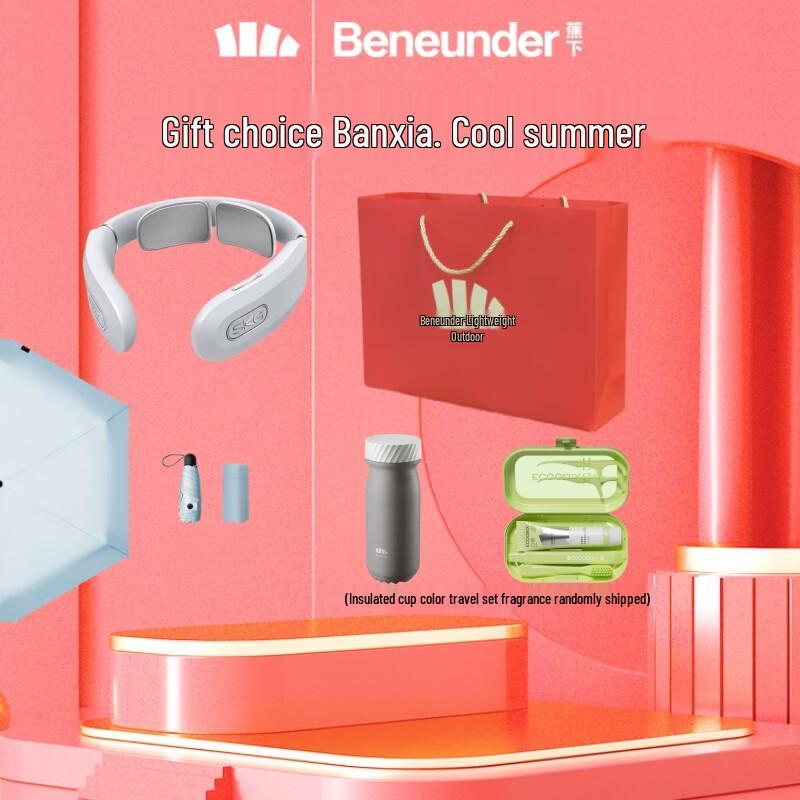 Beneunder 5-Fold Pocket Sunshade Umbrella Goddess Day Gift Set