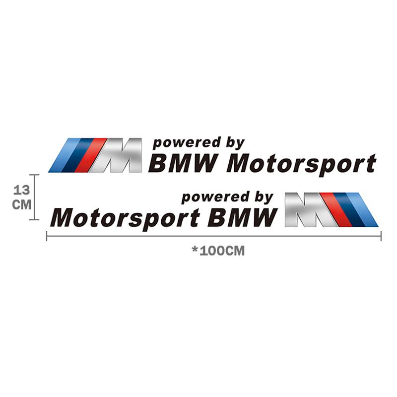 keychain 1Set Car Door Creative Stickers Logo Styling Decoration Decal Accessories For BMW Performance F30 E90 E46 3 5 7 Series gzjm96