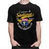 Custom Fashion Buen Camino De Santiago T Shirts Men Short Sleeve Tshirts Streetwear Tee 100 Cotton Slim Fit Tshirts Gift