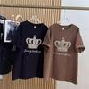 Damen Sommer Kurzarm Übergröße T-Shirts Locker Lässig Rundhals Kleidung