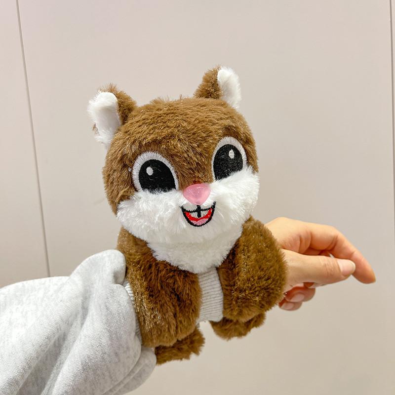 Capybara Plush Sweet Wristband Toy Adorable Stuffed Animal Figure With Filling Soft
