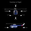 Fjernkontroll Helikopter 6-akset Gyroskop 2,4G 4CH Single Propell Aileron Free Helikopter med