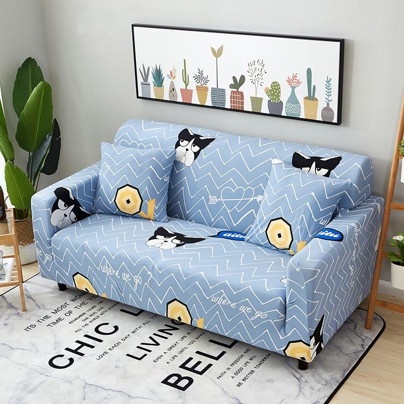 Elegant Fashion 1 2 3 4 Seats Recliner Covers Retro Recliner Sofa Cover Soft Slipcovers