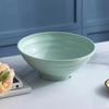 Durability Wheat Straw Bowl Large Capacity Anti Smashing Bowl High Temperature Resistance Noodle Bowl