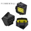 WMYCONGCONG 3 Kit 8 Pin 8 Pin Waterproof Wire Connector