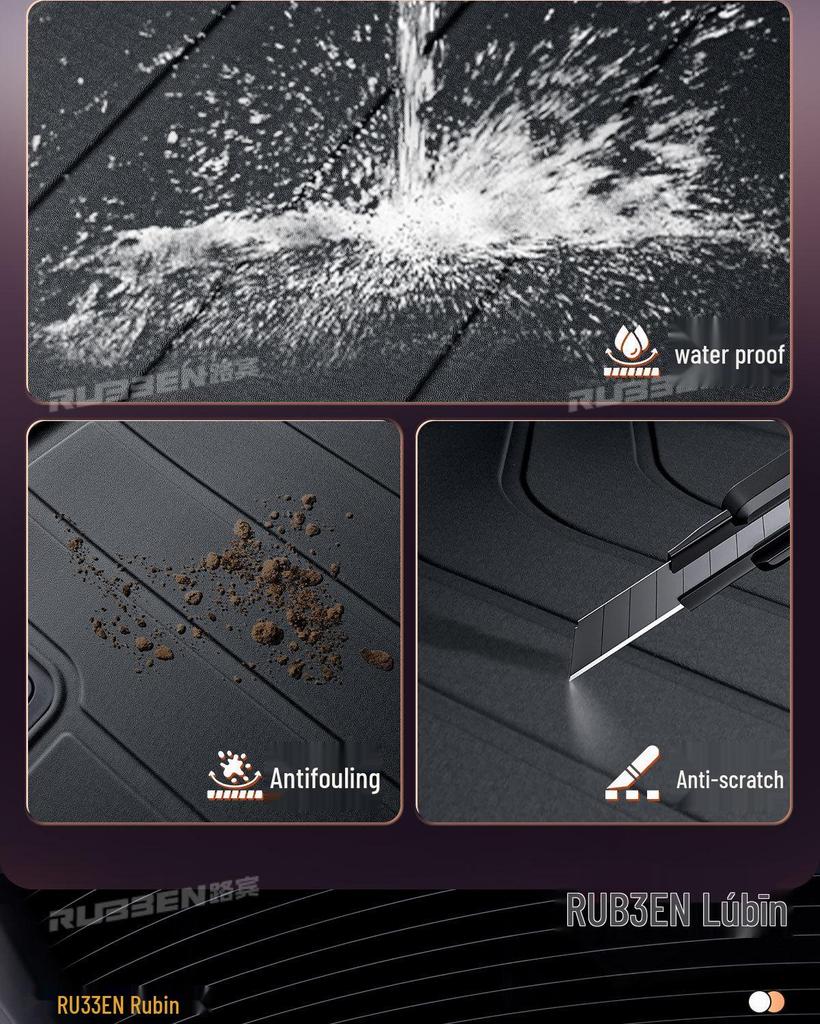 Fits 25 Changan Qiyuan Q07 Models: TPE Trunk Mat for Car Interior Modification Accessories