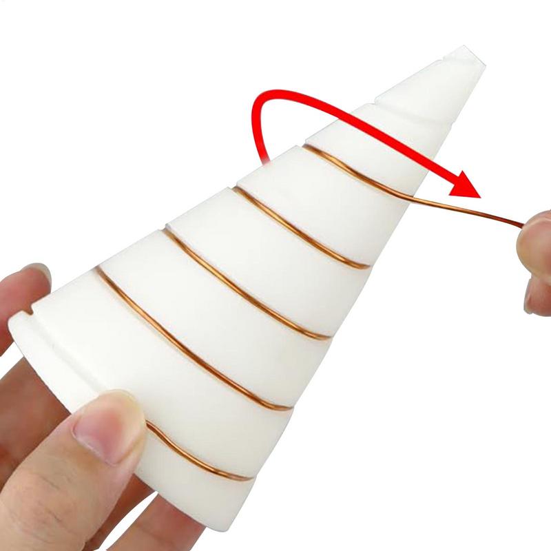 Copper Wire Jig Universal Copper Wire Antenna Jig Electro Culture Gardening Copper Antenna Jig Multifunctional Coil Wire Winding