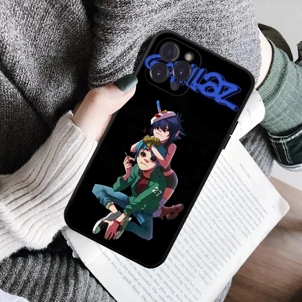 Anime G-Gorillaz Phone Case For IPhone 16 15 8 7 6 6S Plus X SE XR XS 14 11 12 13 Mini Pro Max Mobile Case