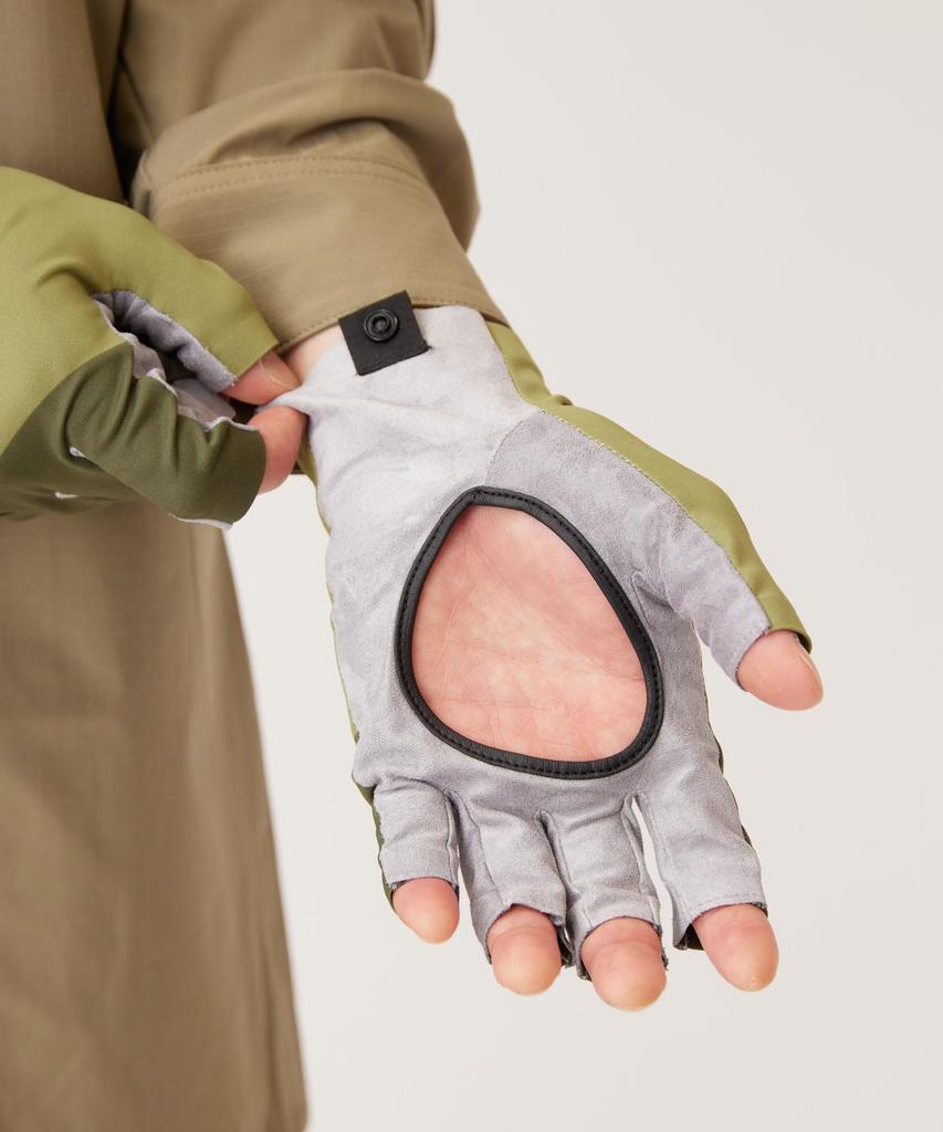 Tidal Sun Glove Work Light Size M [Snow Peak] EP-AC-26SU001 Gloves, Gloves, Men's & Women's, Grey,