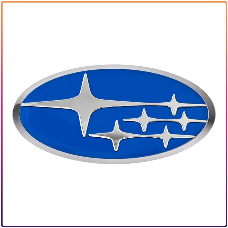 1Pcs ABS Car Steering Wheel Center Badge Emblem Sticker For Subaru Outback Impreza Forester Levorg XV STI Ascent Legacy
