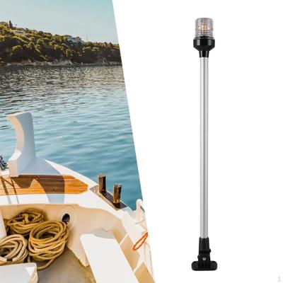 Tekne Kıç Lambası Her Yönlü Naylon Derece Aydınlatma LED Deniz Navigasyonu
