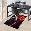 1pc Wolf Howling Moon Carpet, Office Rug Outdoor Mat Home Decor Area Carpet Festival