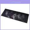 Non Slip World Map Game Mouse Pad Mat For Pc Laptop Computer Large Durable Size