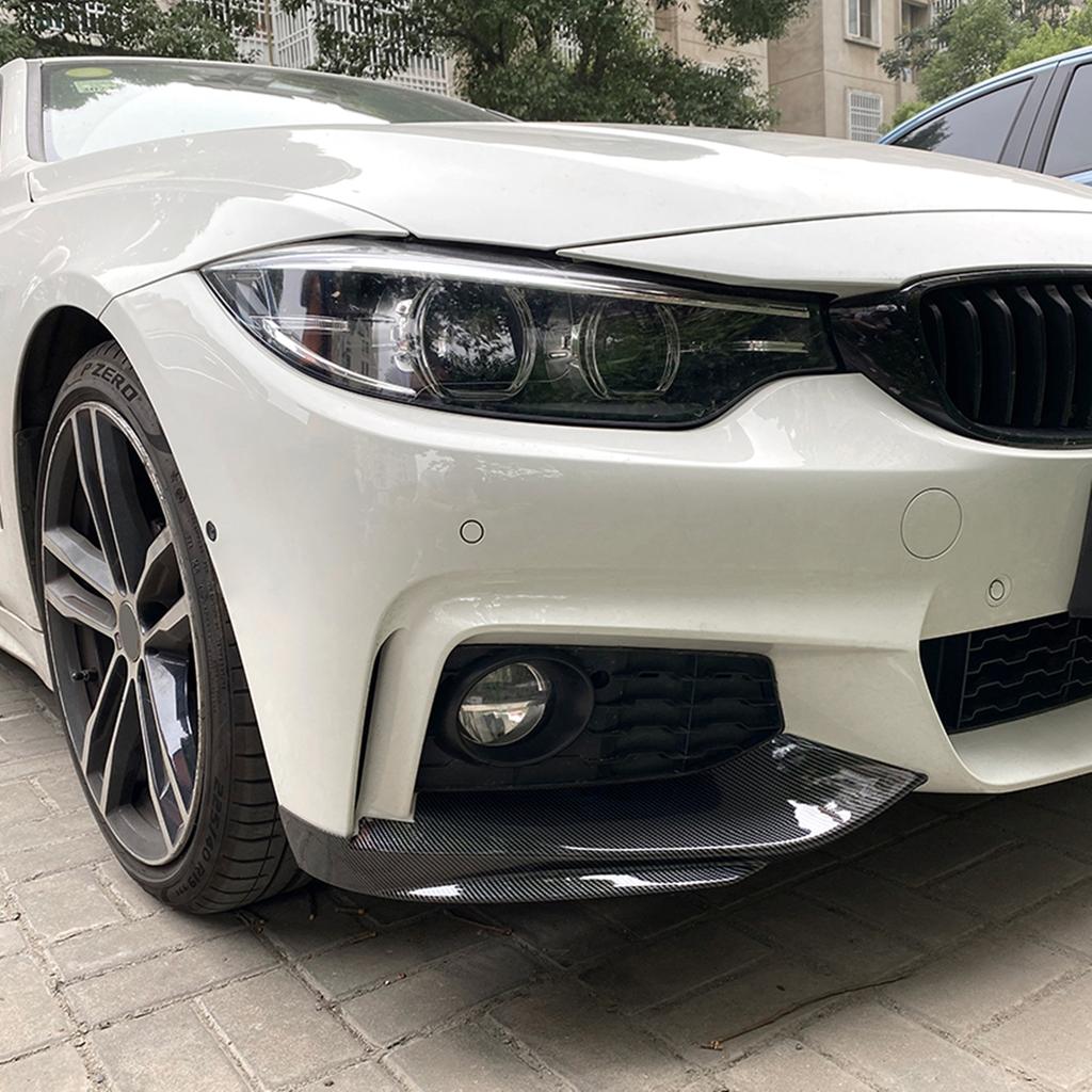 Front Bumper Side Air Vent Spoiler Cover For BMW 4 Series F32 F33 F36 M-Tech M Sport 2014-20 Fog Light Intake Frame Splitter Lip