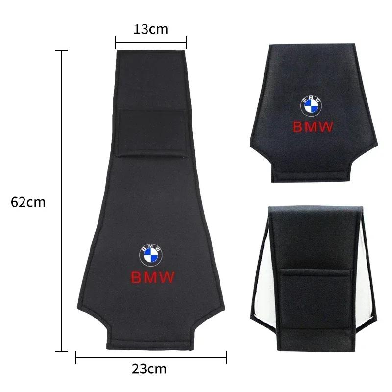 Car Driver Head Cushion Dust Cover Headrest Cover For BMW M M3 M5 F10 F30 F20 E28 E30 E34 E36 E39 E46 E91 Performance X1 X2 X5