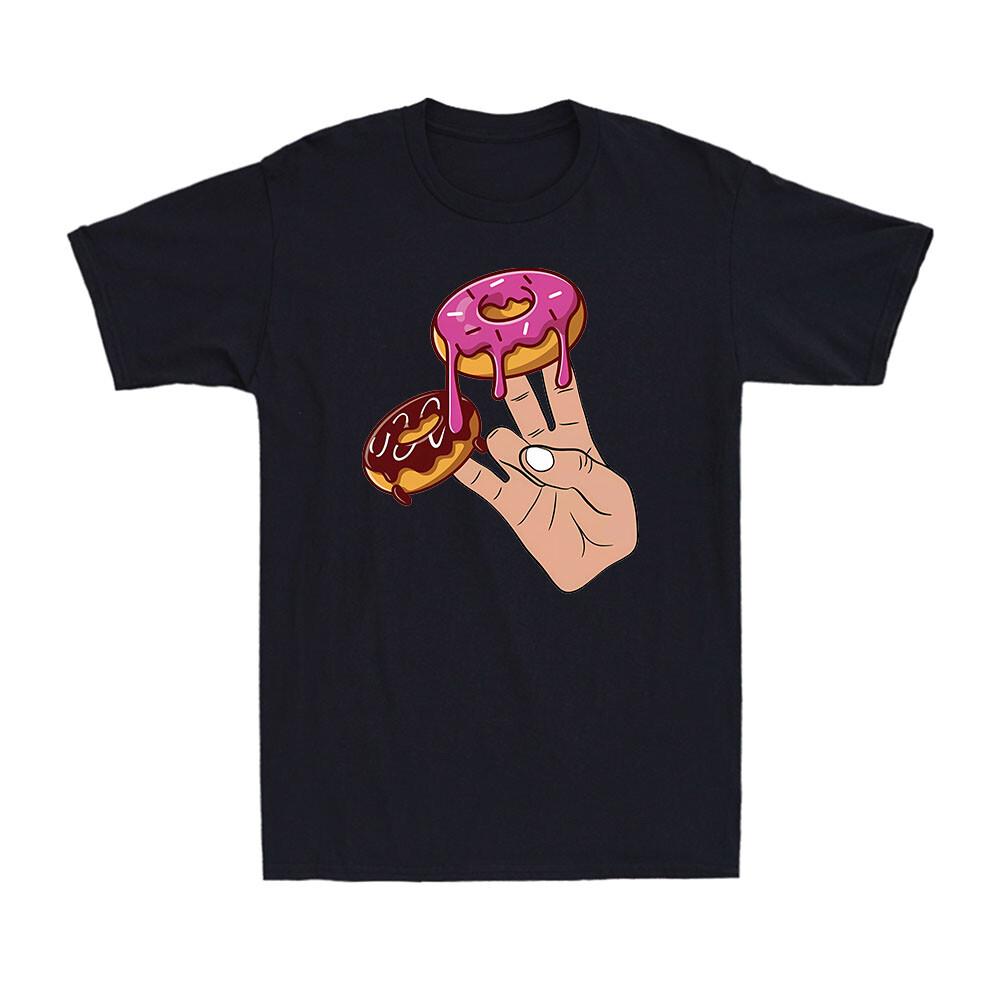 2 In The Pink 1 In the Stink Dirty Donut Funny Joke Rude Gift Men's T-Shirt Unisex T-Shirt