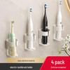Punch-Free Suction Electric Toothbrush Holder Wall-Mounted Organizer Rack