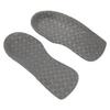 PU Feet Insoles Comfortable Shock Absorbing Arch Supports Inserts for Running Sports Gray