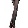 Top Quality Women's Sexy Fishnet Net Long Stocking Jacquard Pantyhose Tights Side Rose