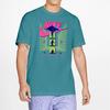 Nike T Shirts Men's Blue Crew Neck Moderate Straight Fit CU6949-424