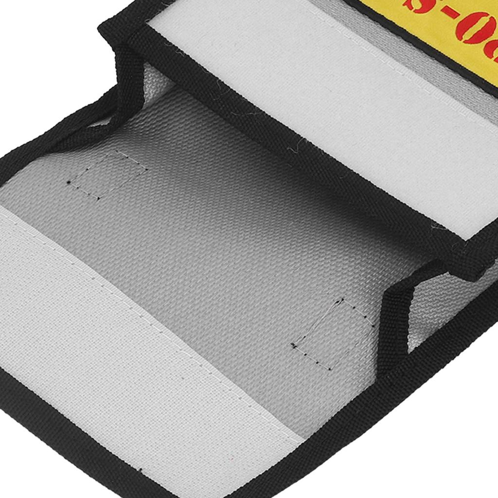 Sac de sécurité pour batterie Lipo Gris Ignifuge Anti-explosion Sac de protection pour batterie pour la maison