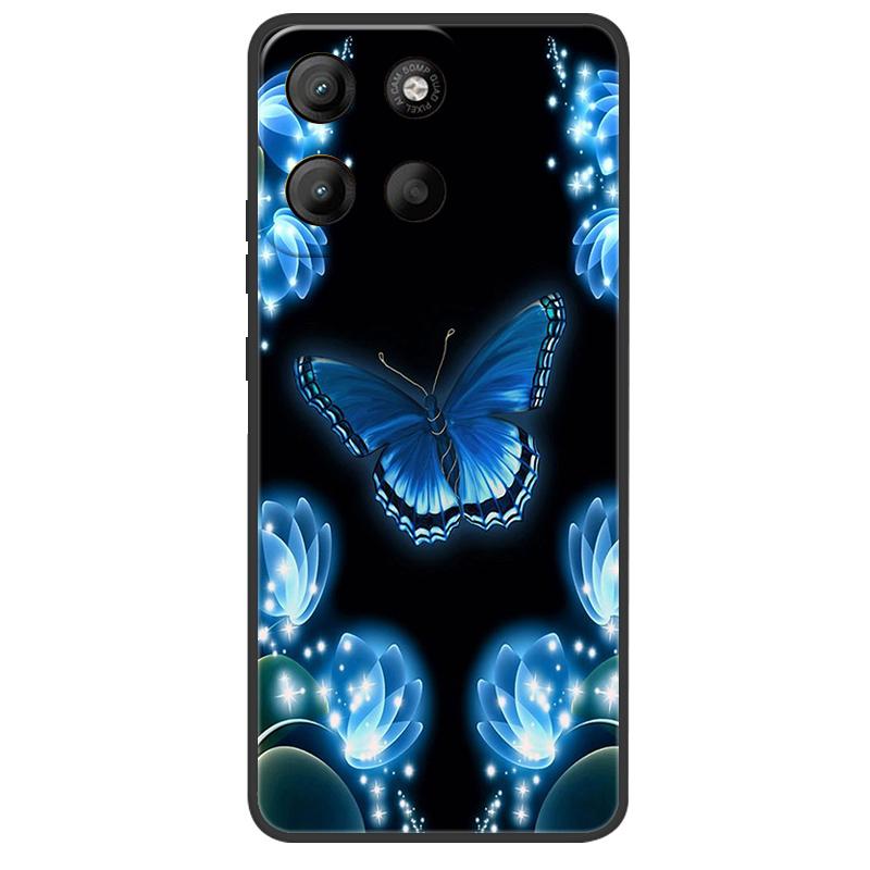 For Motorola Moto G15 Case MotoG15 Back Cover Fashion Butterfly Soft TPU Silicone Shell For Moto G14 G15 G24 G34 4G Fundas