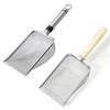 Ergonomic Handle Fine Hole Cat Litter Shovel Rust-Resistant Pet Poop Shovel  Cat Products