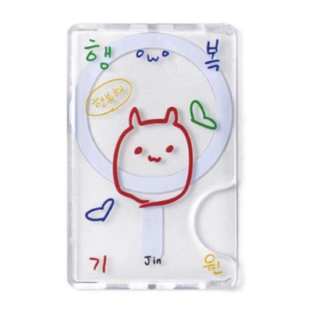 

[USED] BTS Jin Magnetic Card Holder Korea RUNSEOKJIN ver.2