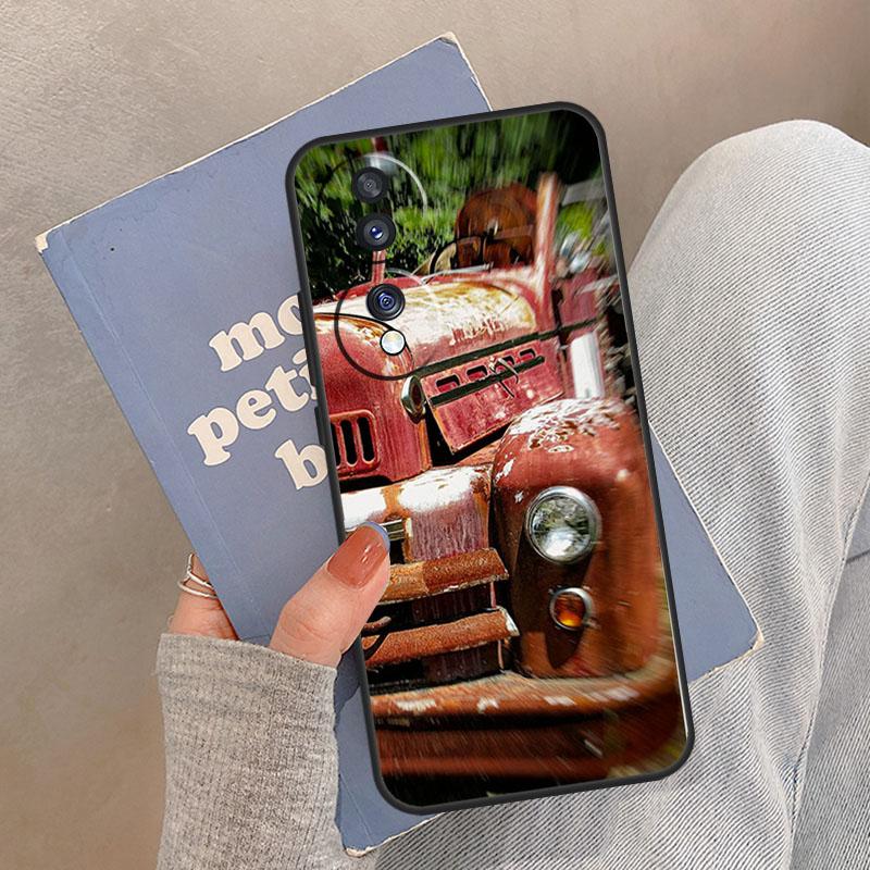 

Старые ретро-тракторы Чехол для телефона для Honor Magic 5 6 7 8 Pro Чехол для Honor 200 400 Lite 50 70 90 X8a X8b X9a X9b X9c Honor 90