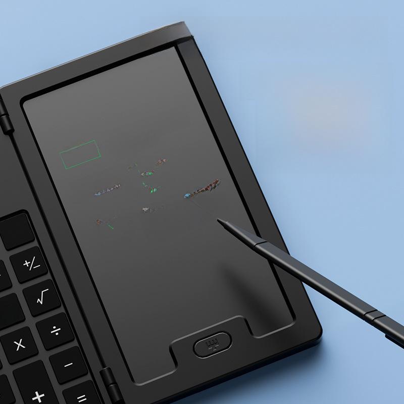 Multifunctional Portable Mini Calculator with Handwriting Board - Perfect for Business, Student, and Office Use