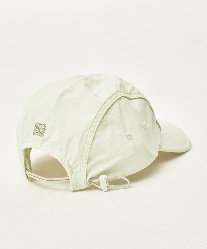Seteo String 4 Panel Nylon Camp Cap Cream