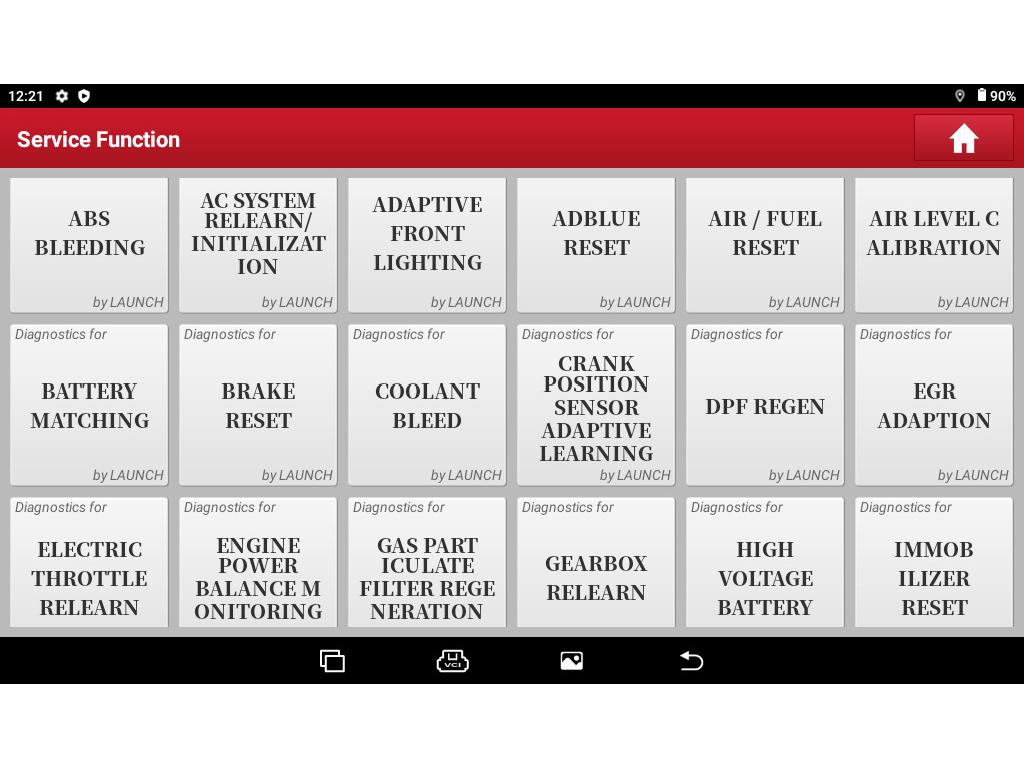 LAUNCH CRP919E BT Auto-Diagnosetool - Mehrsprachige Übersee-Edition
