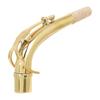 Brass Sax Necks Replacement Alto Saxophone Bend Neck with Cork Sheet Curved Neck Woodwind Instruments Accessories