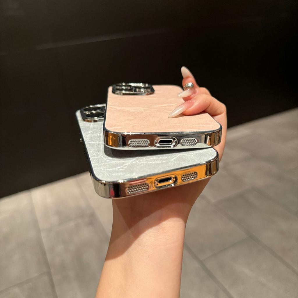 Electroplated water corrugated mobile phone case is suitable for Huawei MATE60 trend P70PRO lens film P70 sticker P60PRO