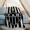 1PC Love For Atlético  Printed Soft Flannel Blanket Throw for Adult Bedroom Living Room Sofa Camping Travel Fan Gifts Christmas Gifts