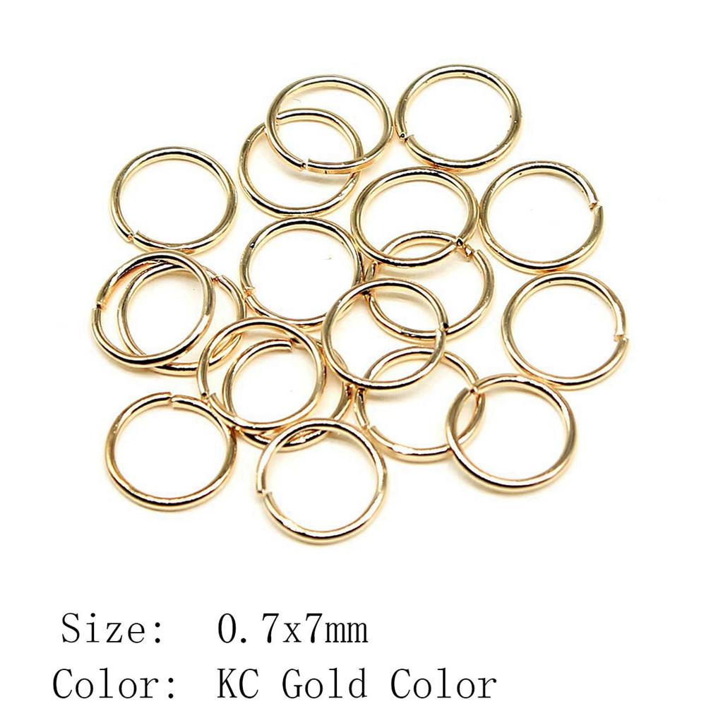 Father's Day Jewelry Materials Split Rings 5 Colors 9 Sizes Accessories Parts Women's Clothing Accessories For Women