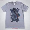 Utagawa Kuniyoshi T Shirt Shoki Gripping an Oni Circa 1850 Japanese Ukiyo E Woodcut Mythology Devils and Demons Vintage Washed