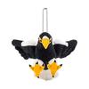 [COLORATA] Colorata Plush Mascot Steller's Sea Eagle (Realistic Bird/With Chain) Cute Bird Keychain Doll Gift Present (Meter Read 2 Times) /