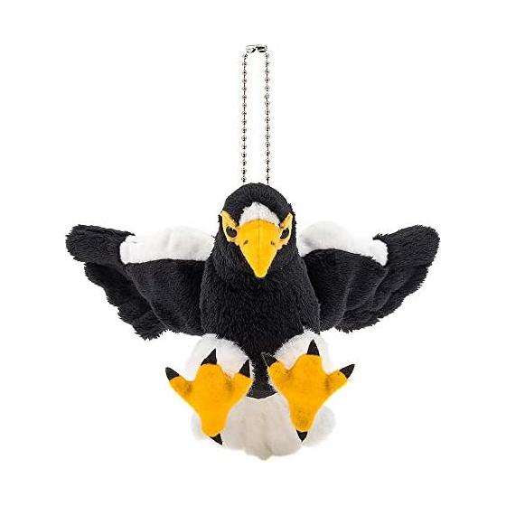 [COLORATA] Colorata Plush Mascot Steller's Sea Eagle (Realistic Bird/With Chain) Cute Bird Keychain Doll Gift Present (Meter Read 2 Times) /