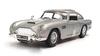 MOTORMAX Měřítko 1/24 Aston Martin Bond Car Kovová stavebnice, ASTON MARTIN DB5 COUPE 1965, z filmu 007 Goldfinger (stříbrný) [Paralelní import]