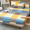 Thick Pure Cotton Flannel Fitted Bed Sheet: Non-Slip, All-Inclusive Mattress Protector